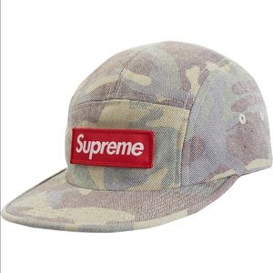 ❌❌SOLD❌❌Supreme washed out Camo Camp Cap SS19